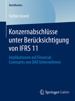 cover image of Konzernabschlüsse unter Berücksichtigung von IFRS 11